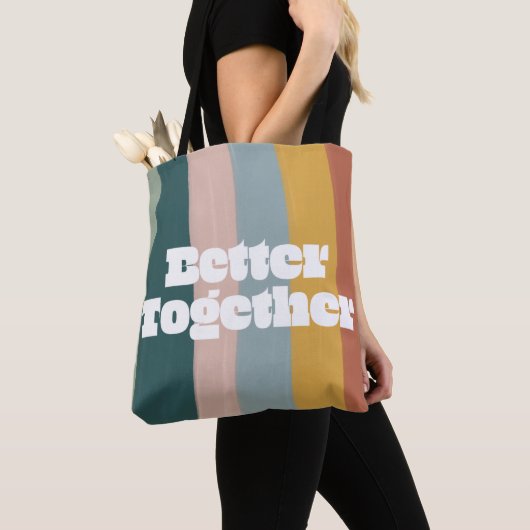 Rainbow Better Together Tote Bag (Dichtbij)