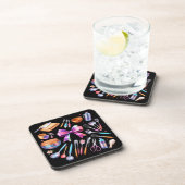 Rainbow beverage coasters Cooking Accessories Bier Onderzetter (Rechterzijde)