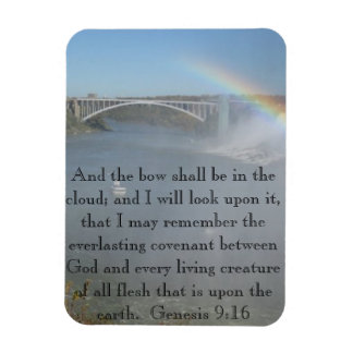 Rainbow Bible Scripture Magnet Magneet
