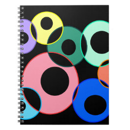 Rainbow Billiard Balls ontwerp Notitieboek