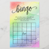 Rainbow Bingo-What zit in Purse, 2-in-1-game Kaart (Voorkant)