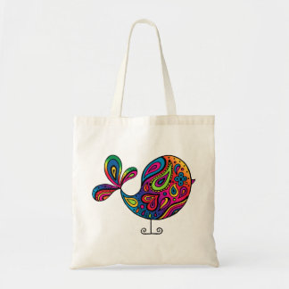 Rainbow Bird Bag Tote Bag