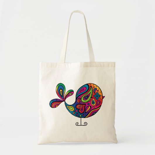 Rainbow Bird Bag Tote Bag (Voorkant)
