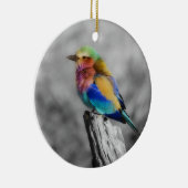 Rainbow Bird Keramisch Ornament (Rechts)