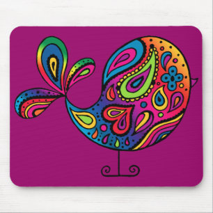 Rainbow Bird Mousepad Muismat