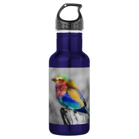 Rainbow Bird Waterfles (Voorkant)