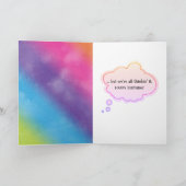 Rainbow Birthday-ballonnen van groep Kaart (Binnen)