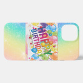 Rainbow Birthday Balloon Phone Case iPhone Hoesje