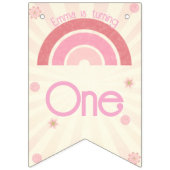 Rainbow Birthday Bunting Banner (Eerste vlag)