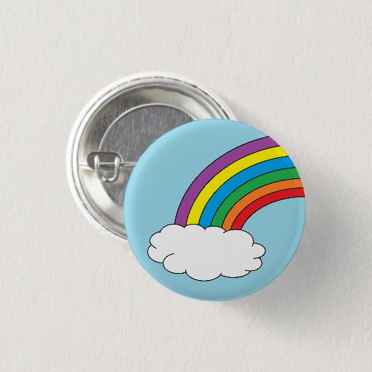 "Rainbow Birthday" Button (Voorkant /achterkant)