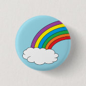 "Rainbow Birthday" Button (Voorkant)
