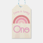 Rainbow Birthday Cadeaulabel (Voorkant)