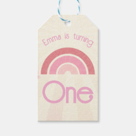 Rainbow Birthday Cadeaulabel