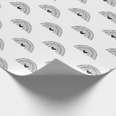 Rainbow Birthday Cadeaupapier (Hoek)