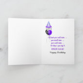 Rainbow Birthday Cake Kaart (Binnen)