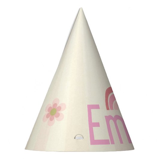 Rainbow Birthday Feesthoedjes (Links)