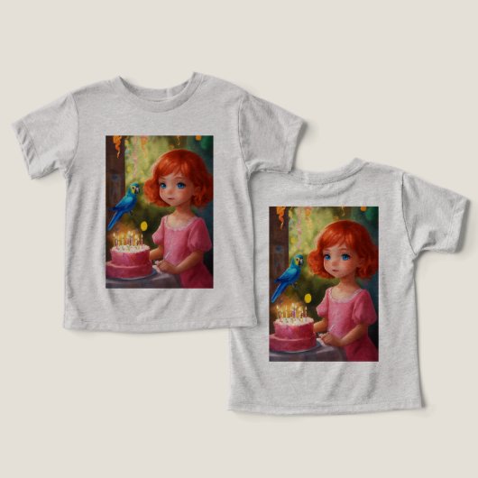 Rainbow Birthday Joy (Ontwerp Voorkant & Achterkant)