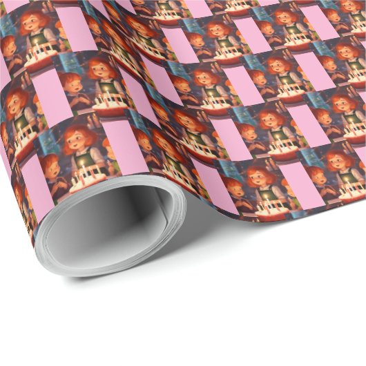 Rainbow Birthday Joy Cadeaupapier (Rol Hoek)