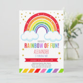 Rainbow Birthday Kaart (Staand voorkant)