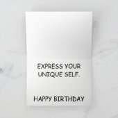 Rainbow Birthday Kaart (Binnen)