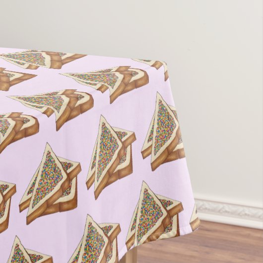 Rainbow Birthday Party Australian Fairy Bread Food Tafelkleed (Voorbeeld)