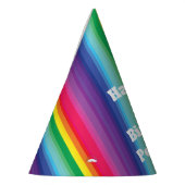 Rainbow Birthday Party Feesthoedjes (Links)