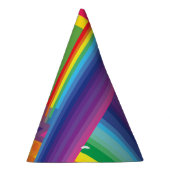 Rainbow Birthday Party Feesthoedjes (Rechts)