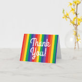 Rainbow Birthday Party Kaart (Gele Bloem)