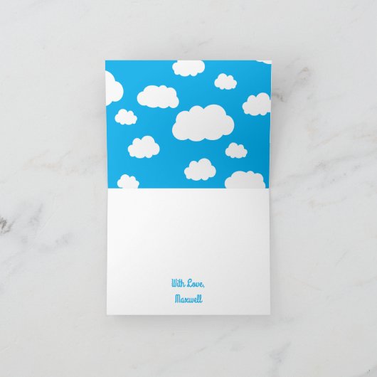 Rainbow Birthday Party Kaart (Binnen)