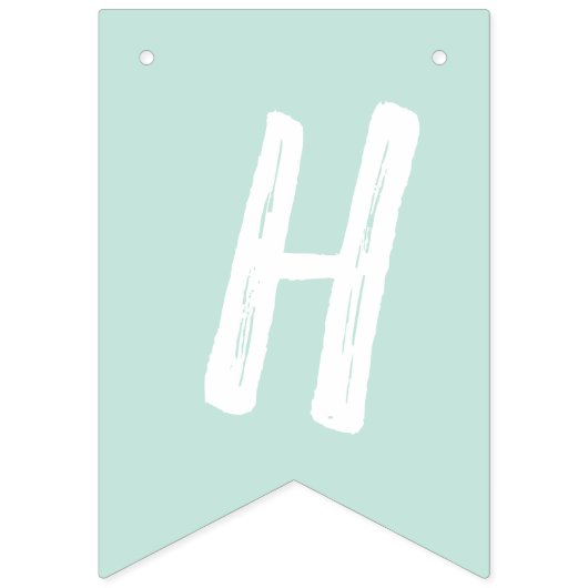 Rainbow Birthday Party Kinder Vlaggetjes (Tweede vlag)