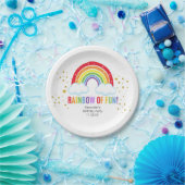 Rainbow Birthday Party Paper Bord (Feest)