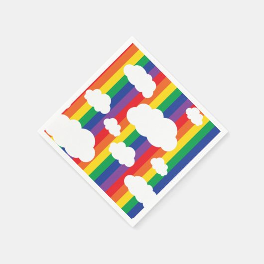 Rainbow Birthday Party Servet (Hoek)