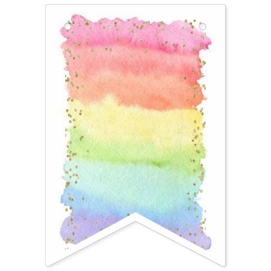 RAINBOW BIRTHDAY, RAINBOW PARTIJ VLAGGETJES (Eerste vlag)