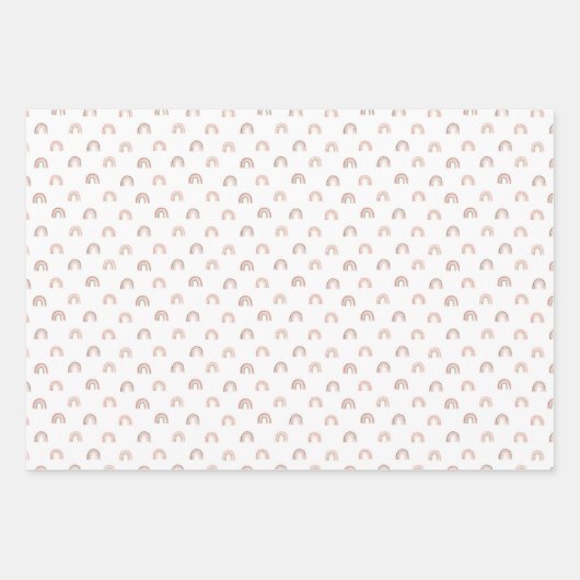 Rainbow Birthday Wrapping Paper Sheets (Voorkant 2)