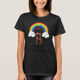Rainbow Black And Tan Coonhound Vertrouw Me Ik Ben T-shirt