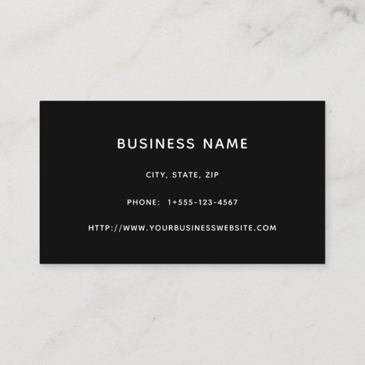 Rainbow Black Bright Polka Dots Confetti Pattern Visitekaartje (Achterkant)