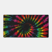 Rainbow Black Tie Dye Bureaumat (Voorkant)