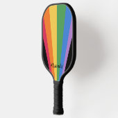 Rainbow Blast-off, speciaal op Pickleball Paddle g (Links)