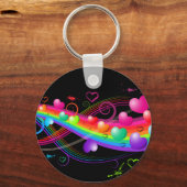 Rainbow Blast Sleutelhanger (Voorkant)