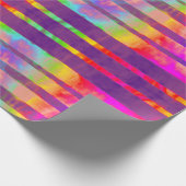 Rainbow Blast Wrapping Paper Cadeaupapier (Hoek)