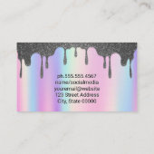 Rainbow Blend | Icing Drip | Bakgerei Visitekaartje (Achterkant)