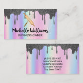 Rainbow Blend | Icing Drip | Bakgerei Visitekaartje (Voorkant / Achterkant)