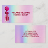 Rainbow Blend | Nagellak Gieten Visitekaartje (Voorkant / Achterkant)