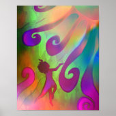 Rainbow Blessed Poster (Voorkant)