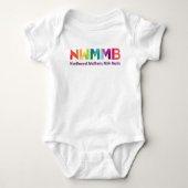 Rainbow Block Letters - NWMMB Romper (Voorkant)