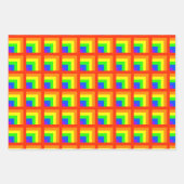 Rainbow Blocks Wrapping Paper Set (Voorkant 3)