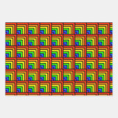 Rainbow Blocks Wrapping Paper Set (Voorkant 2)