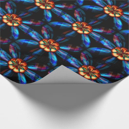 Rainbow Bloom Cadeaupapier (Hoek)