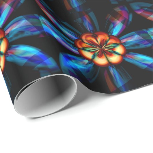 Rainbow Bloom Cadeaupapier (Rol Hoek)