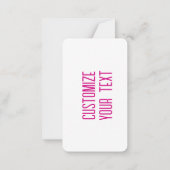 Rainbow Bloom Waterverf Floral Note Kaart Notitiekaartje (Achterkant)